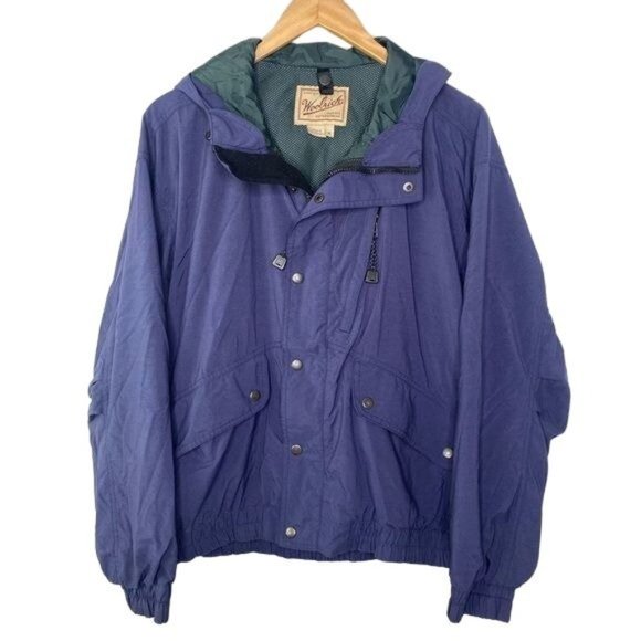 Woolrich Jackets & Coats Woolrich Mens Windbreaker Jacket Zip Up